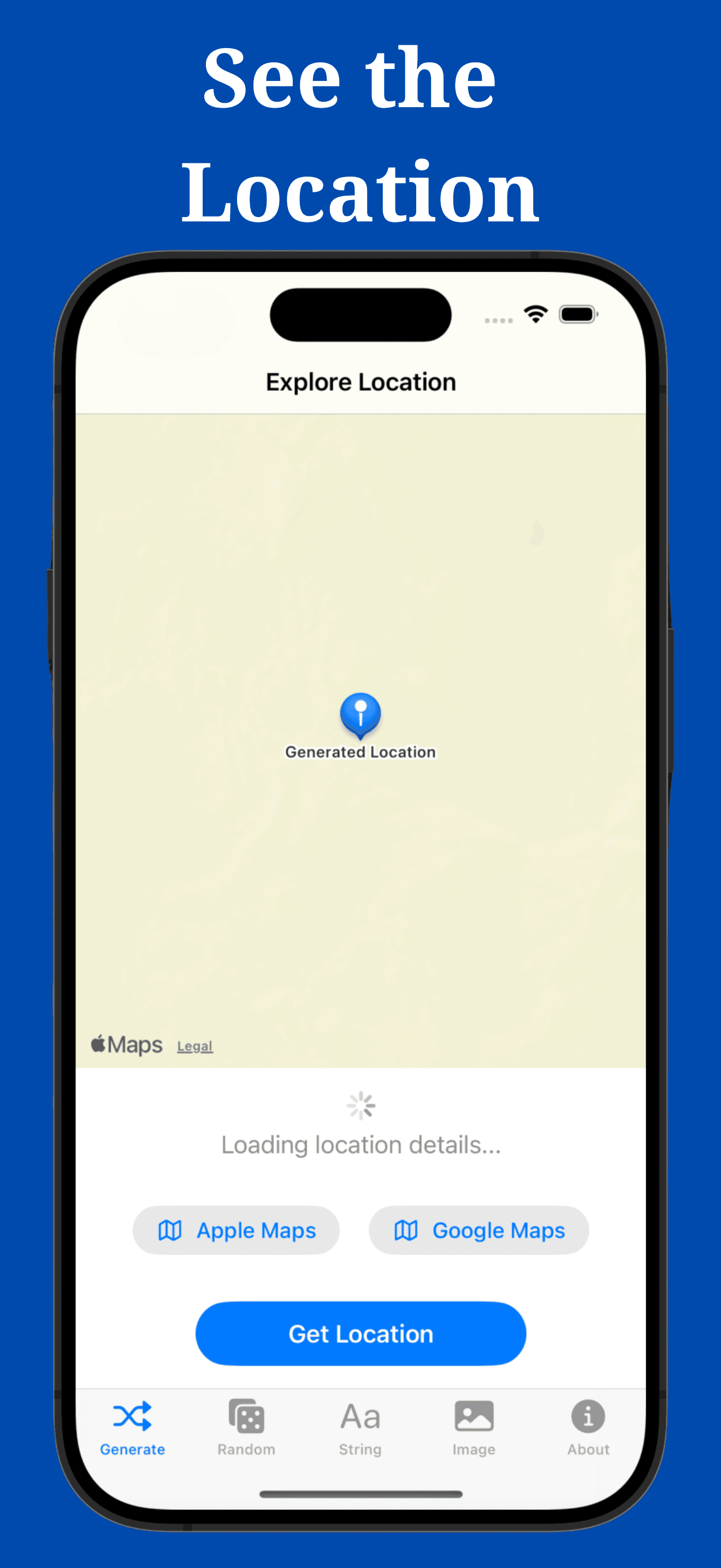 Map Integration screenshot